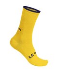 LE COL Klasszikus kerékpáros zokni - CYCLING - sárga