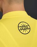 LE COL Rövid ujjú kerékpáros mez - PRO JERSEY II - sárga