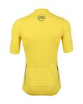 LE COL Rövid ujjú kerékpáros mez - HORS CATEGORIE II - sárga