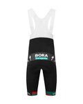 LE COL Rövid kerékpáros nadrág kantárral - BORA HANSGROHE 2023 REPLICA SPORT - fekete