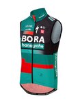 LE COL Kerékpáros mellény - BORA HANSGROHE 2023 REPLICA SPORT - zöld/fekete/piros