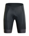MONTON Rövid kerékpáros nadrág kantár nélkül - PRO - fekete