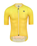 MONTON Rövid ujjú kerékpáros mez - CYPRESS - sárga