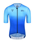MONTON Rövid ujjú kerékpáros mez - WATER - kék