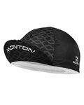 MONTON Kerékpáros sapka - HONEYCOMB - fekete