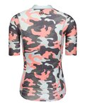 MONTON Rövid ujjú kerékpáros mez - PRO CAMOUSHIELD LADY - rózsaszín/zöld/szürke