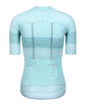 MONTON Rövid ujjú kerékpáros mez - PRO STARSHINE LADY - világoskék