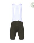 MONTON Rövid kerékpáros nadrág kantárral - PRO SPEEDA  - zöld