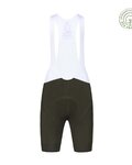 MONTON Rövid kerékpáros nadrág kantárral - PRO SPEEDA LADY - zöld