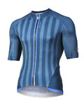 MONTON Rövid ujjú kerékpáros mez - GESSATO - kék