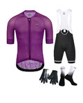 MONTON Kerékpáros mega szett - CHIVALRY - fekete/lila