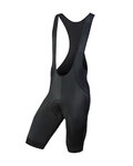 NALINI Rövid kerékpáros nadrág kantárral - AIS GREGARIO 2.0 - fekete