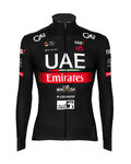 PISSEI Kerékpáros dzseki béléssel - UAE TEAM EMIRATES 23 - fehér/piros/fekete