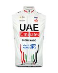 PISSEI Kerékpáros mellény - UAE TEAM EMIRATES 2024 - fehér