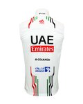 PISSEI Kerékpáros mellény - UAE TEAM EMIRATES 2024 - fehér