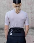 POC Rövid ujjú kerékpáros mez - ESSENTIAL ROAD LADY - fekete/bézs