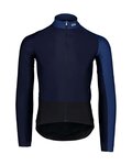 POC Hosszú ujjú kerékpáros mez - ESSENTIAL ROAD MID - kék/fekete