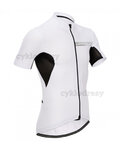 BONAVELO Rövid ujjú kerékpáros mez - CYCLING BOX - fehér