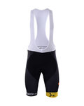 BONAVELO Rövid kerékpáros nadrág kantárral - ASTANA 2017 - fekete