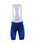 BONAVELO Rövid kerékpáros nadrág kantárral - BAHRAIN MERIDA 2017 - kék