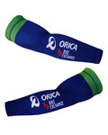 BONAVELO Kerékpáros karmelegítő - ORICA 2018 - zöld/kék