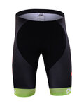Rövid kerékpáros nadrág kantár nélkül - CANNONDALE 2017 - zöld/fekete
