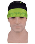Kerékpáros bandana - DIMENSION DATA 2018 - fekete/zöld