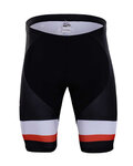 Rövid kerékpáros nadrág kantár nélkül - SUNWEB 2018 - piros/fehér/fekete