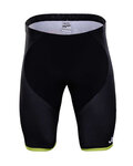 Rövid kerékpáros nadrág kantár nélkül - ORICA 2018 - fekete