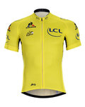 BONAVELO Rövid ujjú kerékpáros mez - TOUR DE FRANCE  - sárga