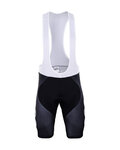 BONAVELO Rövid kerékpáros nadrág kantárral - CCC 2019 - fekete