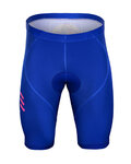 BONAVELO Rövid kerékpáros nadrág kantár nélkül - QUICKSTEP 2019 - kék