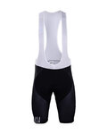BONAVELO Rövid kerékpáros nadrág kantárral - SLOVAKIA 2019 - fekete