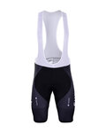 BONAVELO Rövid kerékpáros nadrág kantárral - SUNWEB 2019 - fekete