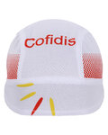 BONAVELO Kerékpáros bandana - COFIDIS 2020 - fehér/piros