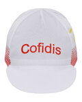 BONAVELO Kerékpáros sapka - COFIDIS 2020 - piros/fehér