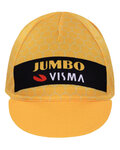 BONAVELO Kerékpáros sapka - JUMBO-VISMA 2020 - fekete/sárga