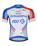 BONAVELO Rövid ujjú kerékpáros mez - GROUPAMA FDJ 2020 - piros/kék/fehér