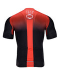 BONAVELO Rövid ujjú kerékpáros mez - INEOS 2020 - fekete/piros