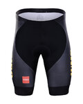 BONAVELO Rövid kerékpáros nadrág kantár nélkül - JUMBO-VISMA 2020 - fekete