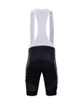BONAVELO Rövid kerékpáros nadrág kantárral - LOTTO SOUDAL 2020 - fekete