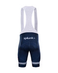 BONAVELO Rövid kerékpáros nadrág kantárral - TREK 2020 - kék