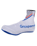 Kerékpáros kamásli cipőre - GORUPAMA FDJ 2020 - fehér