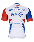 BONAVELO Rövid ujjú kerékpáros mez - GROUPAMA FDJ 2021 - kék/fehér/piros
