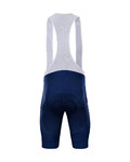 BONAVELO Rövid kerékpáros mez rövidnadrággal - QUICKSTEP 2021 - fehér/kék