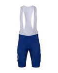 BONAVELO Rövid kerékpáros nadrág kantárral - TOTAL ENERGIES 2023 - kék