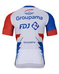 BONAVELO Rövid ujjú kerékpáros mez - GROUPAMA FDJ 2022 - piros/fehér/kék