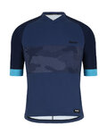 SANTINI Rövid ujjú kerékpáros mez - BOSCO MTB - kék
