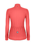 SANTINI Hosszú ujjú kerékpáros mez - COLORE LADY WINTER - rózsaszín
