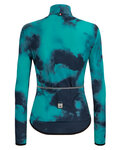 SANTINI Kerékpáros szélálló dzseki - NEBULA STORM LADY - világoskék
